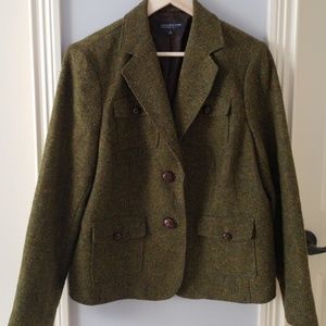 So pretty! Green (multi-color) blazer